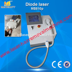 China Mini máquinas portáteis confortáveis da remoção do cabelo do laser do diodo 808nm para o uso home fornecedor