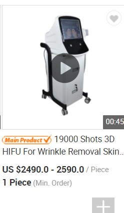 19000 máquina dos tiros 3D HIFU para o emagrecimento do corpo do rejuvenescimento HIFU da pele da remoção do enrugamento
